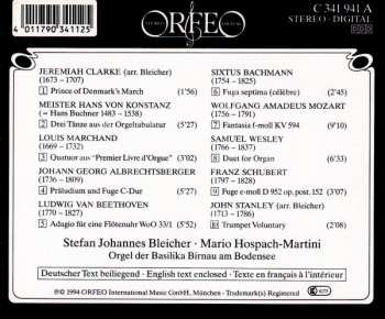 CD Jeremiah Clarke: Basilika Birnau • Duette Für Orgel 396886