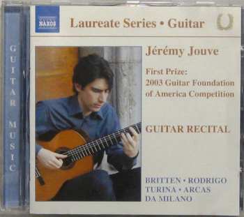 Jérémy Jouve: Guitar Recital