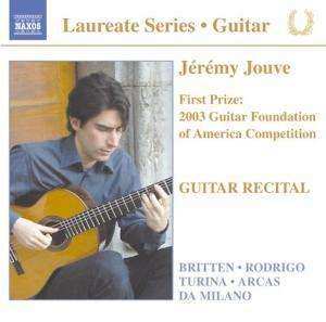 CD Jérémy Jouve: Guitar Recital 540609