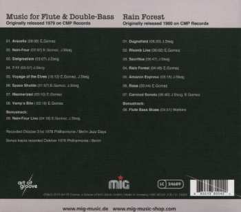 2CD Jeremy Steig: Music For Flute & Double-Bass / Rain Forest 105133
