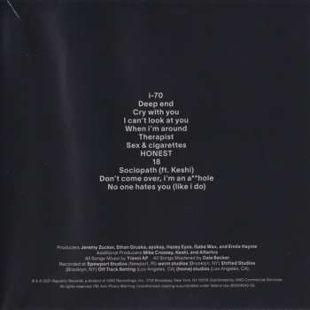 CD Jeremy Zucker: Crusher 112916