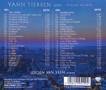 2CD Jeroen van Veen: 'Pour Amélie' Piano Music 281502