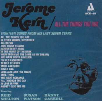 Album Jerome Kern: All The Things You Are
