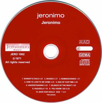 CD Jeronimo: Jeronimo 146688