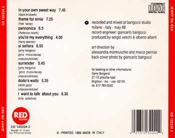 CD Jerry Bergonzi: Jerry On Red