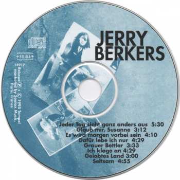 CD Jerry Berkers: Unterwegs 410968