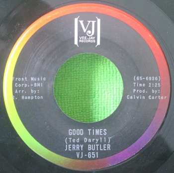 Album Jerry Butler: Good Times