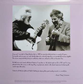 2LP Jerry Garcia: Jerry Garcia / David Grisman LTD | NUM 18430