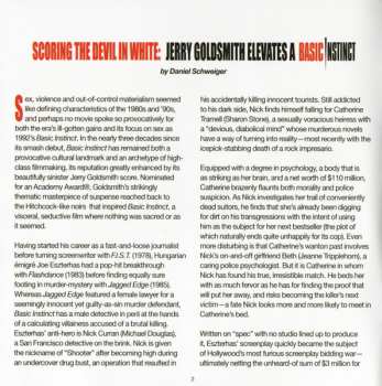 2CD Jerry Goldsmith: Basic Instinct  (Original Motion Picture Soundtrack)