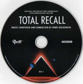 2CD Jerry Goldsmith: Total Recall (Original Motion Picture Soundtrack 30th Anniversary Edition) 516489
