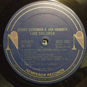 LP Jan Hammer: Like Children