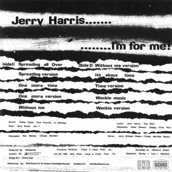 LP Jerry Harris: I'm For You...I'm For Me 62707