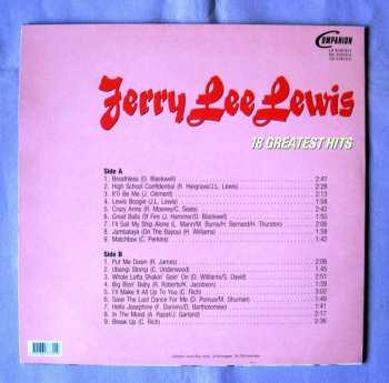LP Jerry Lee Lewis: 18 Greatest Hits 408294