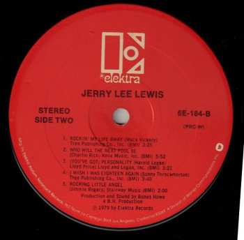 LP Jerry Lee Lewis: Jerry Lee Lewis 507363