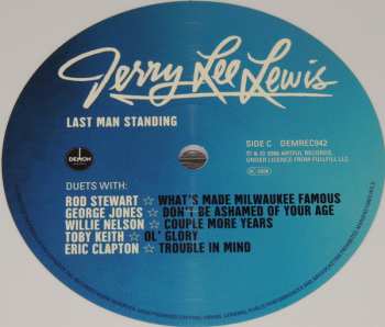 2LP Jerry Lee Lewis: Last Man Standing LTD | CLR 435629