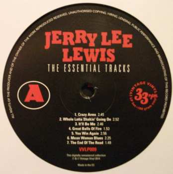 2LP Jerry Lee Lewis: The Essential Tracks 262921