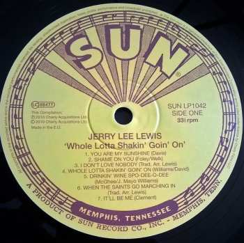 LP Jerry Lee Lewis: Whole Lotta Shakin' Goin' On 135458