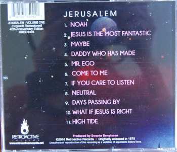 CD Jerusalem: Volume One 532295