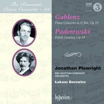 Album Jerzy Gablenz: Piano Concerto In D Flat, Op 25 • Polish Fantasy, Op 19