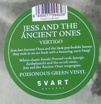 LP Jess And The Ancient Ones: Vertigo LTD | CLR 363206