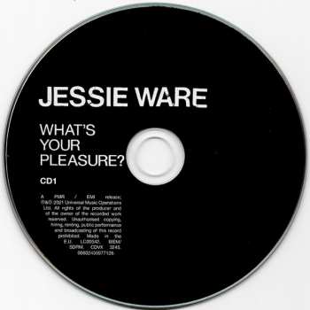 2CD Jessie Ware: What's Your Pleasure? (The Platinum Pleasure Edition) ‎ DLX 389874
