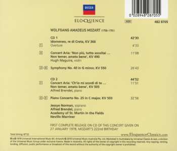 2CD Jessye Norman: Mozart Live 1978 315004
