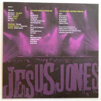 2LP Jesus Jones: Live in Chicago 1990 CLR 449286
