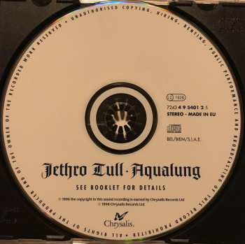 CD Jethro Tull: Aqualung 371378
