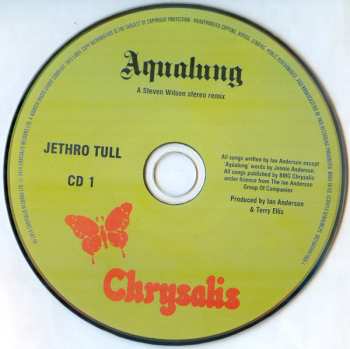 2CD/2DVD/Box Set Jethro Tull: Aqualung (40th Anniversary Adapted Edition) DLX