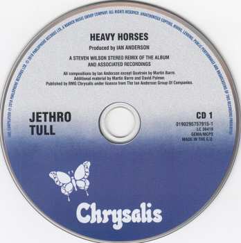 3CD/2DVD/Box Set Jethro Tull: Heavy Horses (New Shoes Edition) DLX