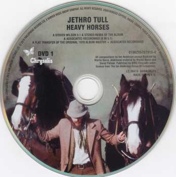 3CD/2DVD/Box Set Jethro Tull: Heavy Horses (New Shoes Edition) DLX