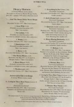 3CD/2DVD/Box Set Jethro Tull: Heavy Horses (New Shoes Edition) DLX