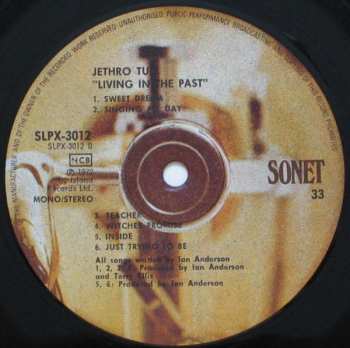 2LP Jethro Tull: Living In The Past
