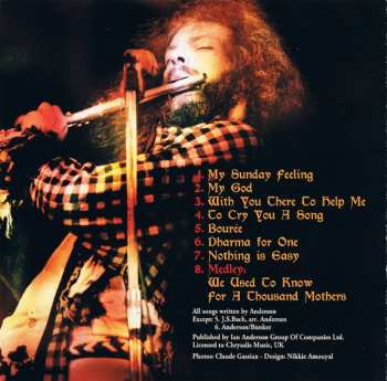 CD Jethro Tull: Nothing Is Easy: Live At The Isle Of Wight 1970 DLX | DIGI 112809