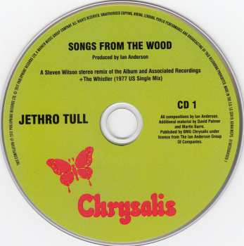 3CD/2DVD/Box Set Jethro Tull: Songs From The Wood 40th Anniversary Edition (The Country Set) DLX 515496