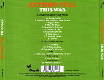 CD Jethro Tull: This Was (The 50th Anniversary Edition) 36339
