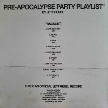 LP Jett Rebel: Pre-Apocalypse Party Playlist CLR 75492