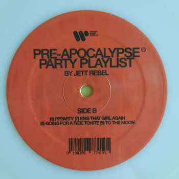 LP Jett Rebel: Pre-Apocalypse Party Playlist CLR 75492