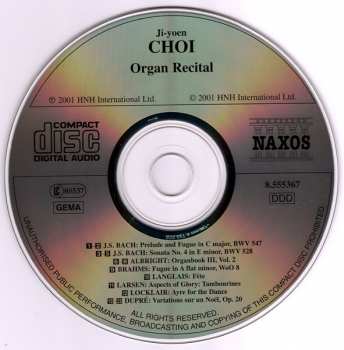 CD Ji-yoen Choi: Organ Recital 420423