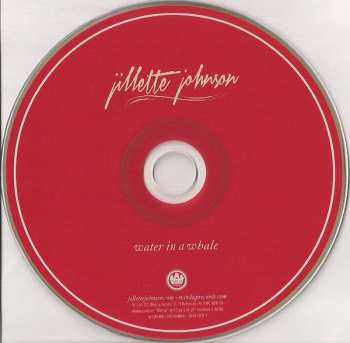 CD Jillette Johnson: Water In A Whale 39622