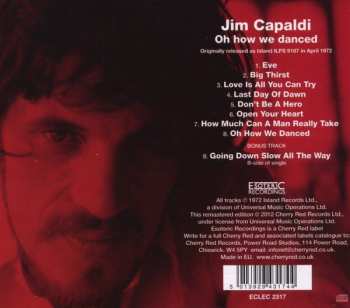 CD Jim Capaldi: Oh How We Danced 284617