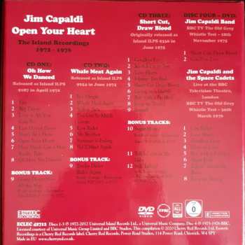 3CD/DVD/Box Set Jim Capaldi: Open Your Heart – The Island Recordings 1972-1976 186715