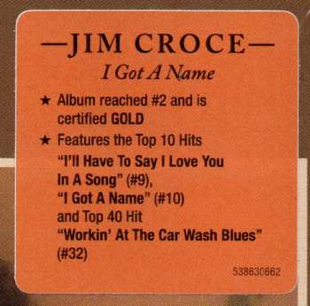 CD Jim Croce: I Got A Name 55896