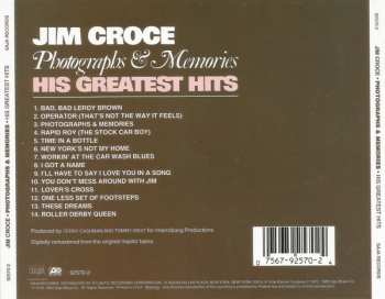 CD Jim Croce: Photographs & Memories: His Greatest Hits 485620