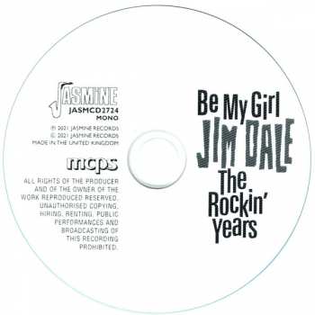 CD Jim Dale: Be My Girl, The Rockin' Years 123694