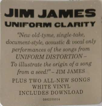 LP Jim James: Uniform Clarity CLR 71994