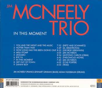 CD Jim McNeely Trio: In This Moment 119252