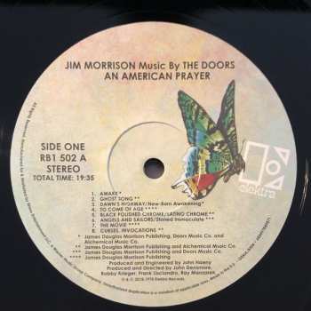 LP Jim Morrison: An American Prayer - Music By The Doors 62721