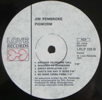 LP Jim Pembroke: Pigworm 180276