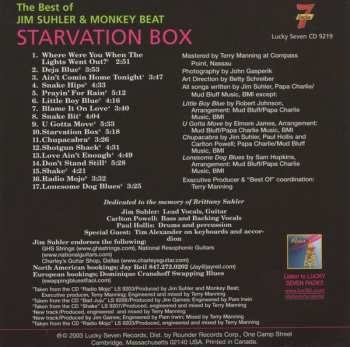 CD Jim Suhler And Monkey Beat: Starvation Box  - The Best Of Jim Suhler & Monkey Beat 353704